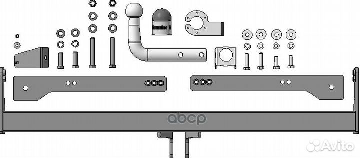 Фаркоп 92711A Motodor