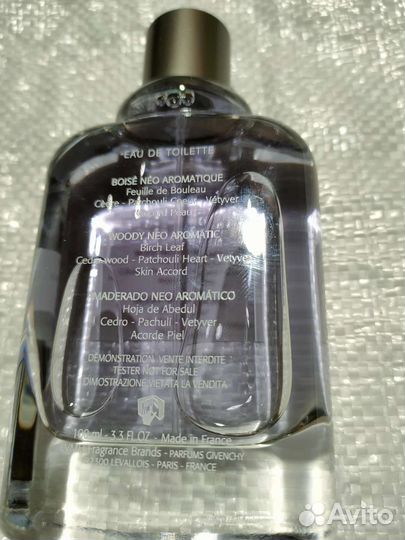 Gentleman only Givenchy 100мл тестер