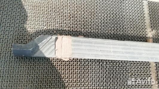 Подножка внешняя декоративная mitsubishi pajero 4