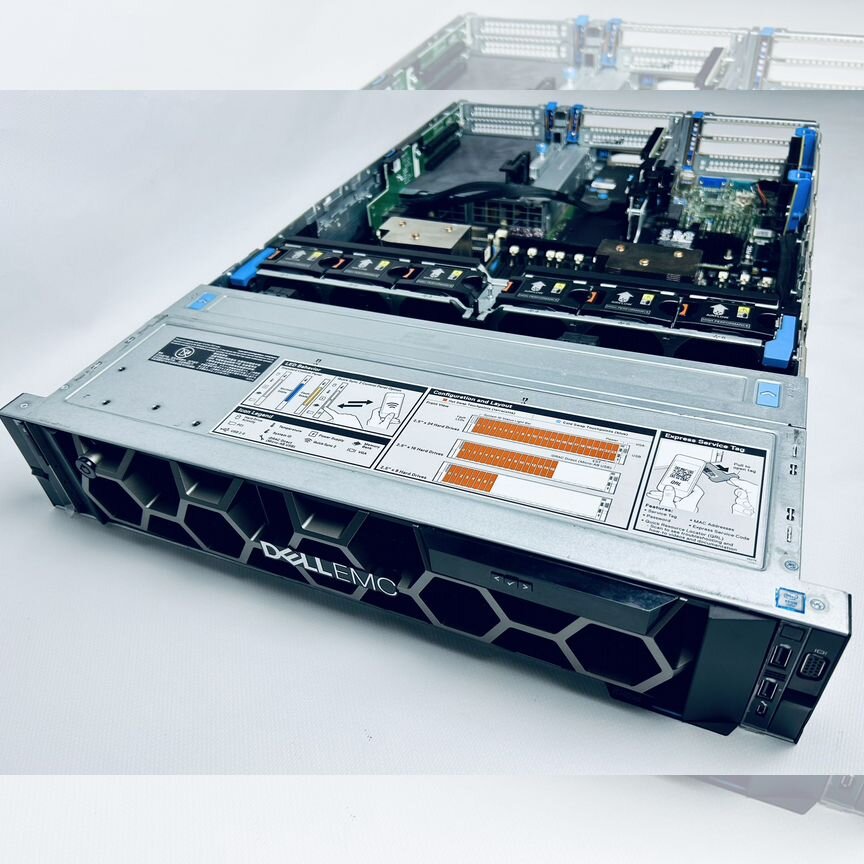 [H730P] Сервер Dell R740xd 12sff 12nvme Perc 2gb H730p