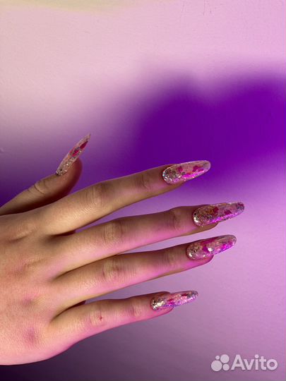 Маникюр с покрытием гель-лаком