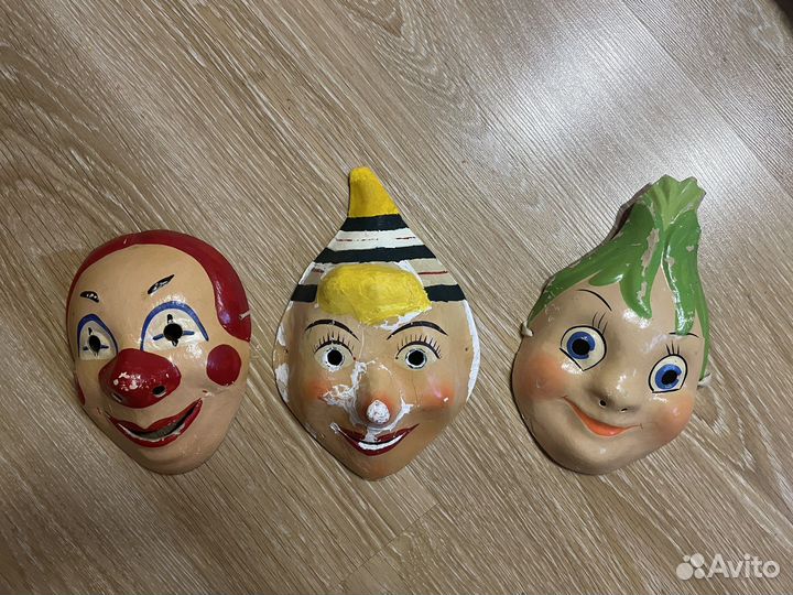 Новогодние маски СССР