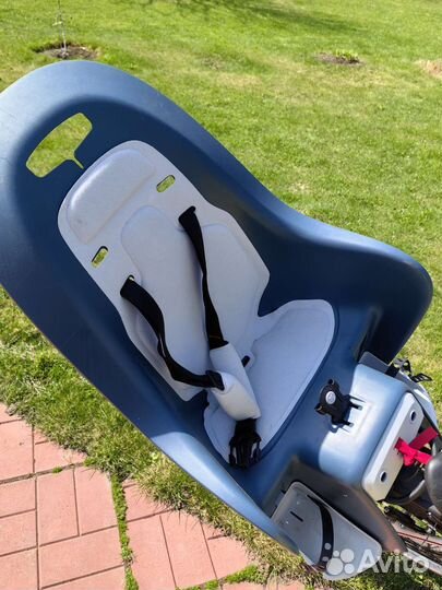 Детское велокресло на багажник Decathlon