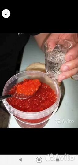 Красная икра кеты Камчатка