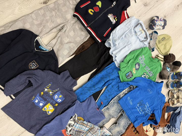 Пакет вещей на мальчика 104