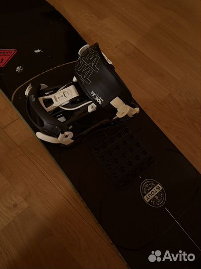 Сноуборд 163+ крепления fastec