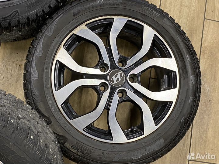 R16 Cordiant Snow Cross 205/55, PCD 5x114.3 DIA 67.1