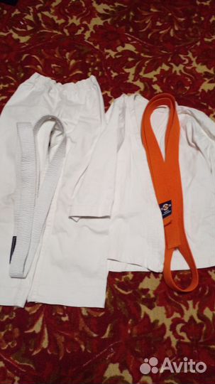 Кимоно для каратэ детское на рост 128см