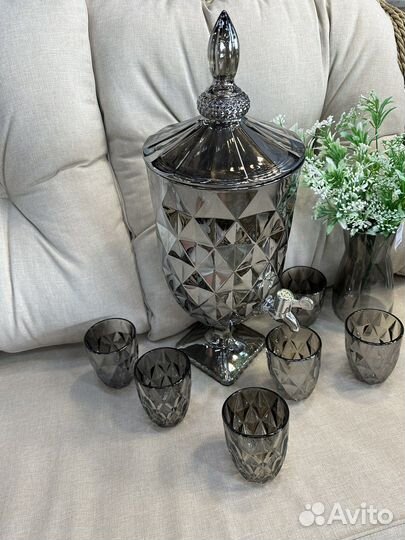 Графин лимонданица диспенсер для напитков