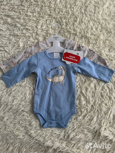 Боди новые для мальчиков 68 размер