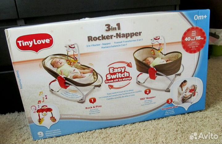 Tiny love 3-in-1 rocker napper