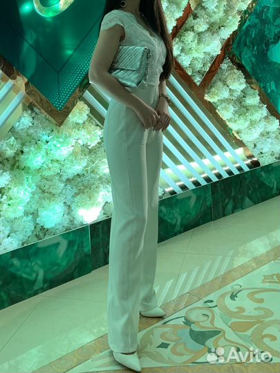 Комбинезон Золотой песок 40-42 белый