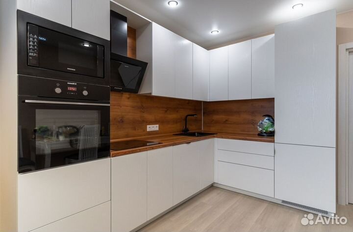 Кухонный гарнитур на заказ. Гapaнития дo 10 лeт