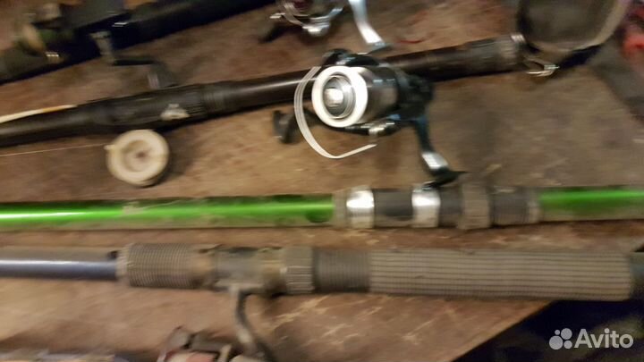 Удочки, катушки