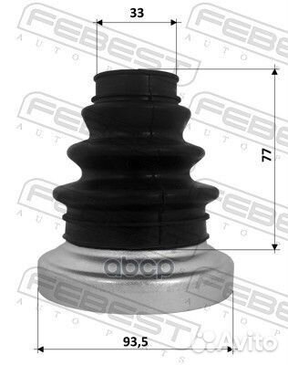 Пыльник ШРУСа внутренний к-кт BMW E70/E71/F15/F16