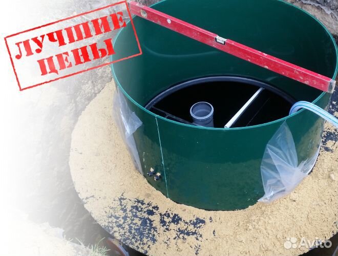 Септик Тополь установка