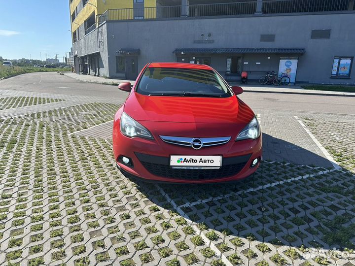 Opel Astra GTC 1.4 AT, 2013, 154 000 км