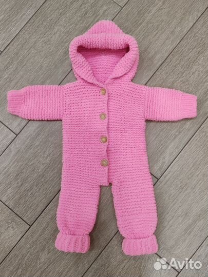 Слипы, комбез, платье, шапочки H&M, M&S