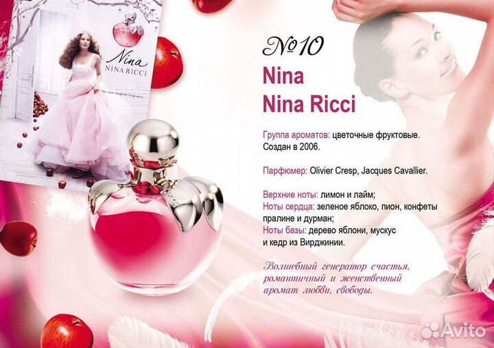 Nina ricci 80мл / Франция