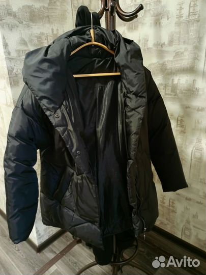 Пуховик зимний женский 46