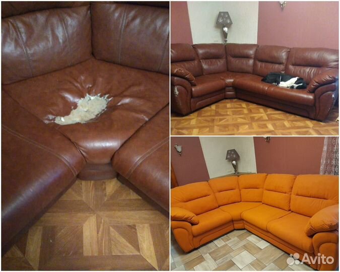 Перетяжка мебели / Перетяжка кроватей