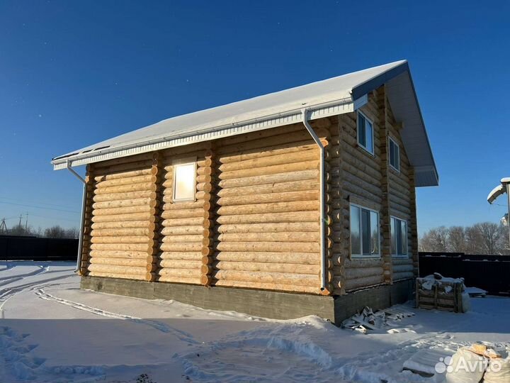 Сруб для дома 1.5 этажа