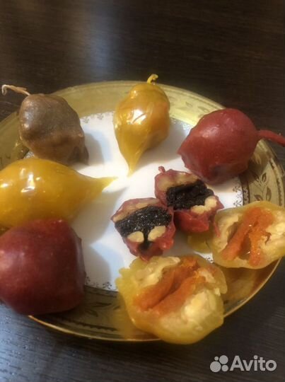 Домашняя чучхела из чистого винограда