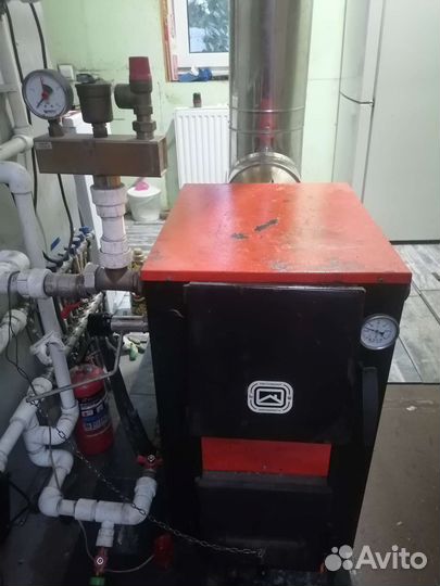 Твердотопливный котел бу