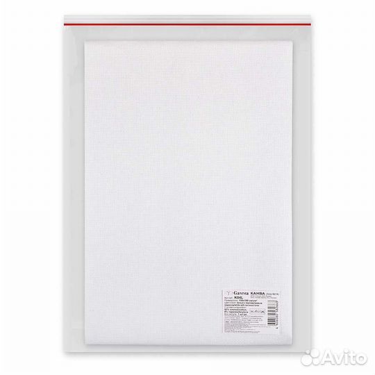 Канва K04L Gamma Aida №14 фасовка 92% хлопок, 8%