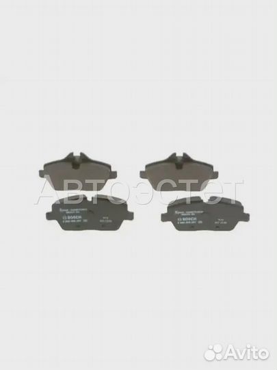 Тормозные колодки дисковые 0 986 495 251