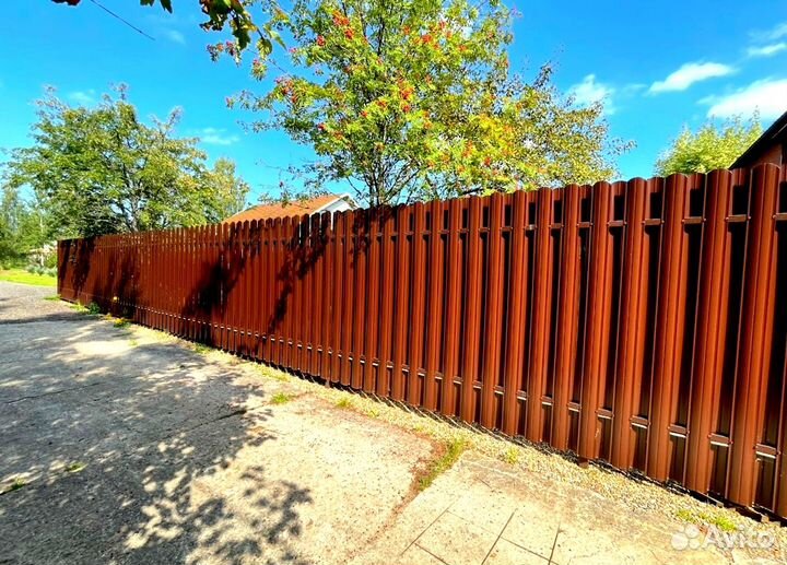 Забор под ключ