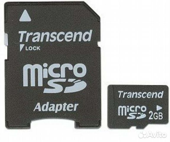 Sd transcend карта памяти 2гб