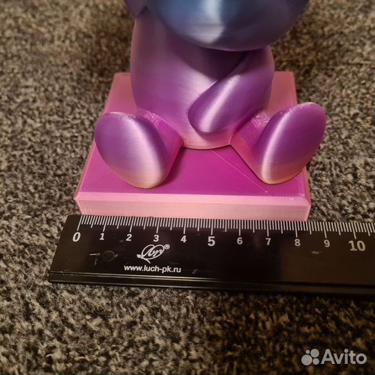 Мишка подставка Многоцветный /брак