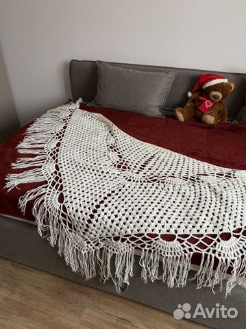 Шаль 100 шерсть