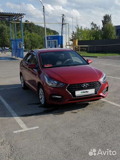 Hyundai Solaris 1.6 МТ, 2018, 115 600 км
