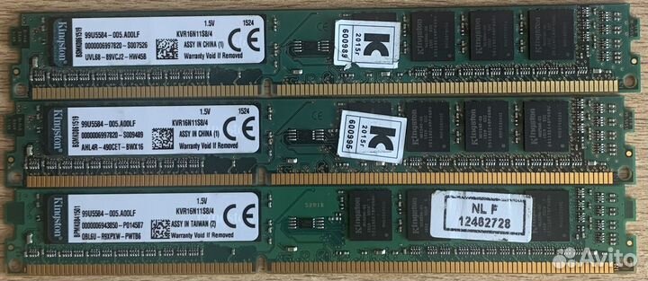 Оперативная память ddr3 4GB, 8GB для компьютера