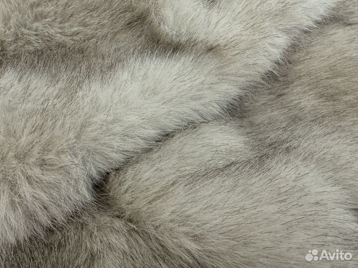 Шуба из экомеха женская