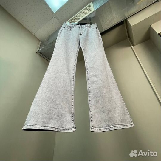 Джинсы широкие клеш Jaded Acne Studio Balenciaga t