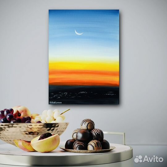 Авторская картина акрилом