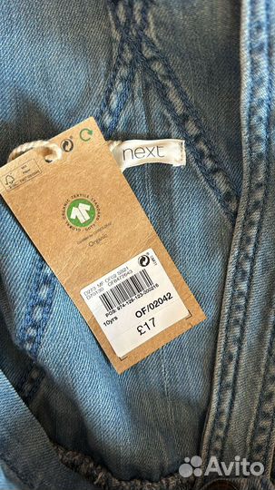 Сарафан джинсовый Next новый р.140