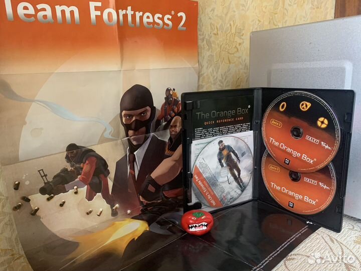 Игра The Orange Box PC лицензия 2DVD, OST, постер