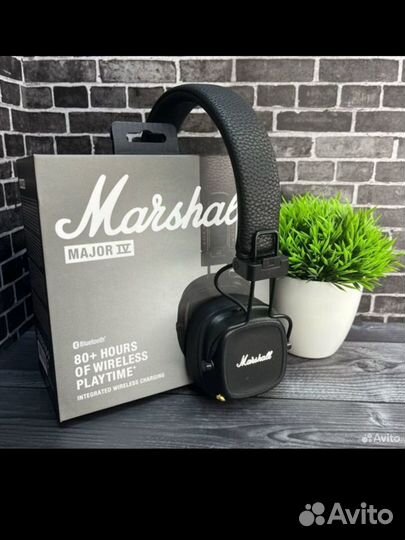 Беспроводные наушники marshall major 4 новые