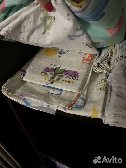 Постельное белье в детскую кроватку