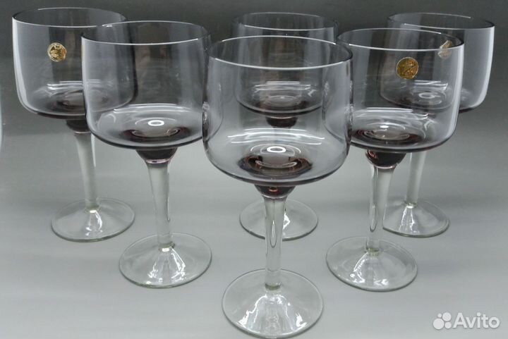 Рюмки(бокалы)цветное стекло СССР 100мл