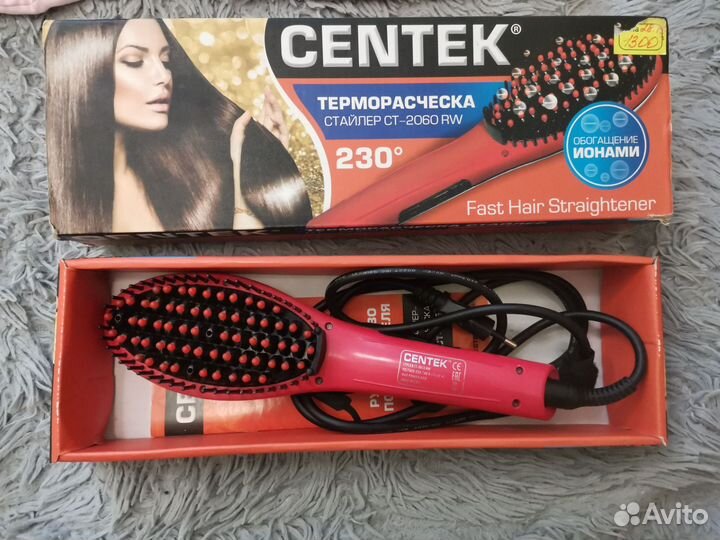 Терморасческа centek 230 Обогащение ионами