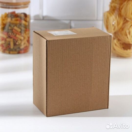 Набор для специй из стекла на подставке «Повар», 2