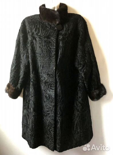 Шуба из Каракульчи Swakara - 50/52 - Франция