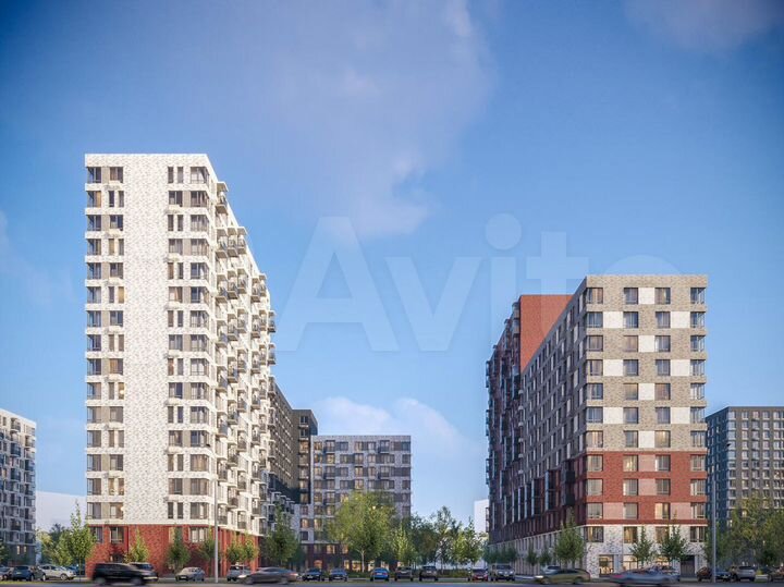 1-к. квартира, 37,7 м², 6/13 эт.