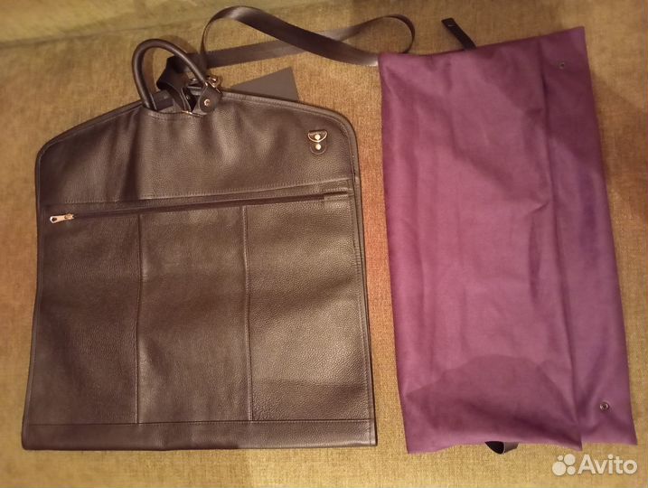 Портплед мужской кожаный