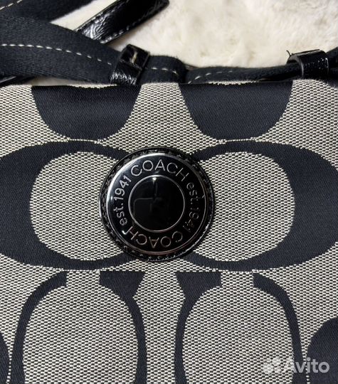 Винтажная сумка coach оригинал